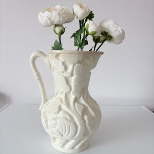 Beswick Ware Pitcher Jug #694 Made in England Running Hare Art Deco Farmhouse